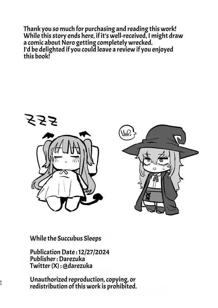 While The Succubus Sleeps Chapter 1000 Page 52